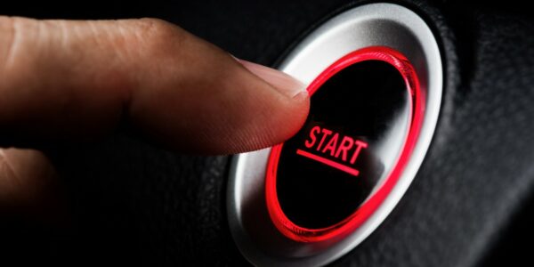 Finger,Pressing,Botton,Start,Or,Stop,Car,Engine